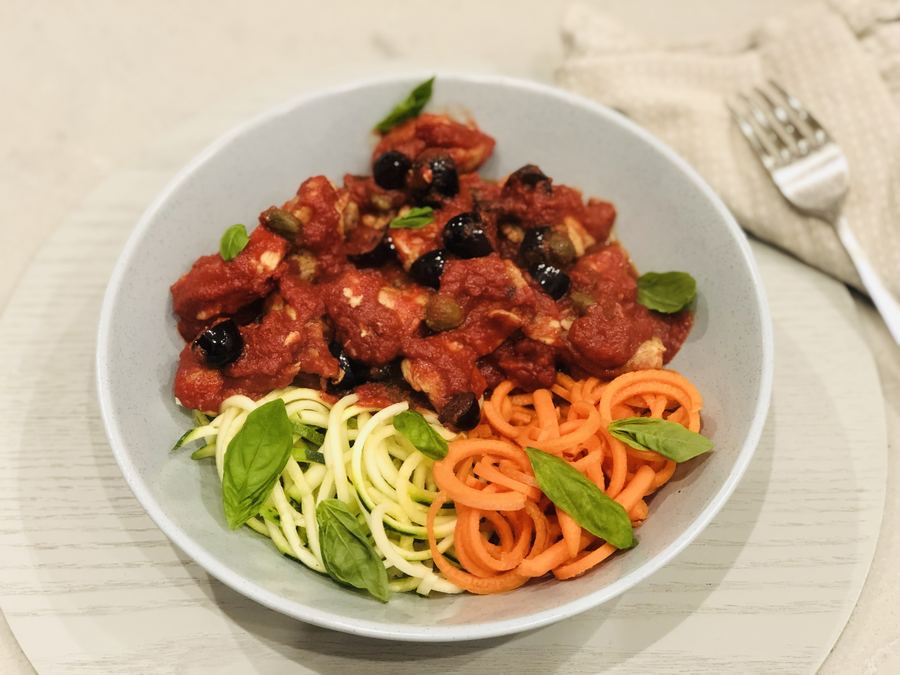 Chicken Puttanesca