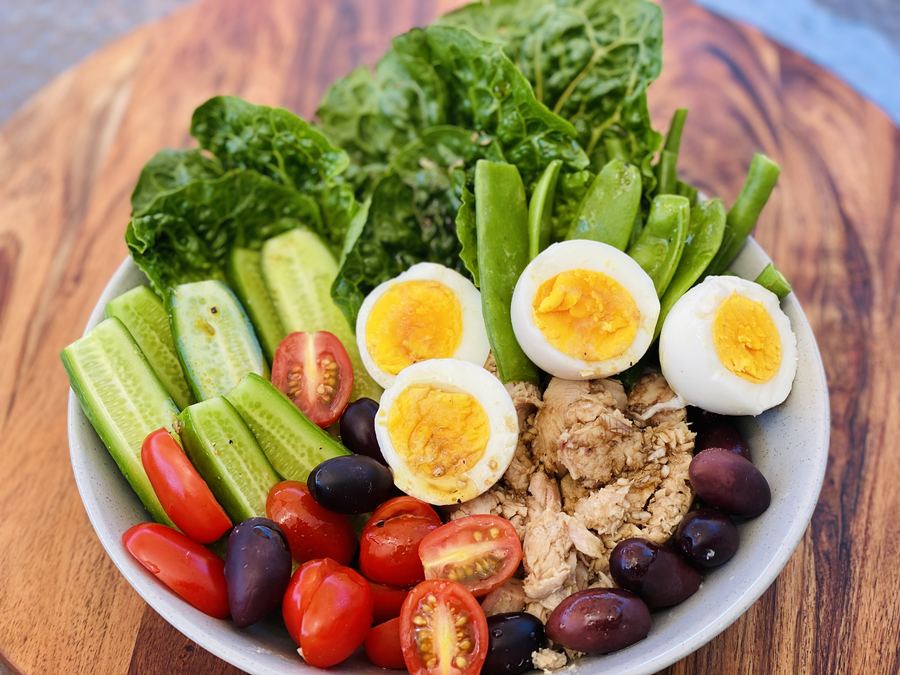 Tuna Nicoise Poke Bowl